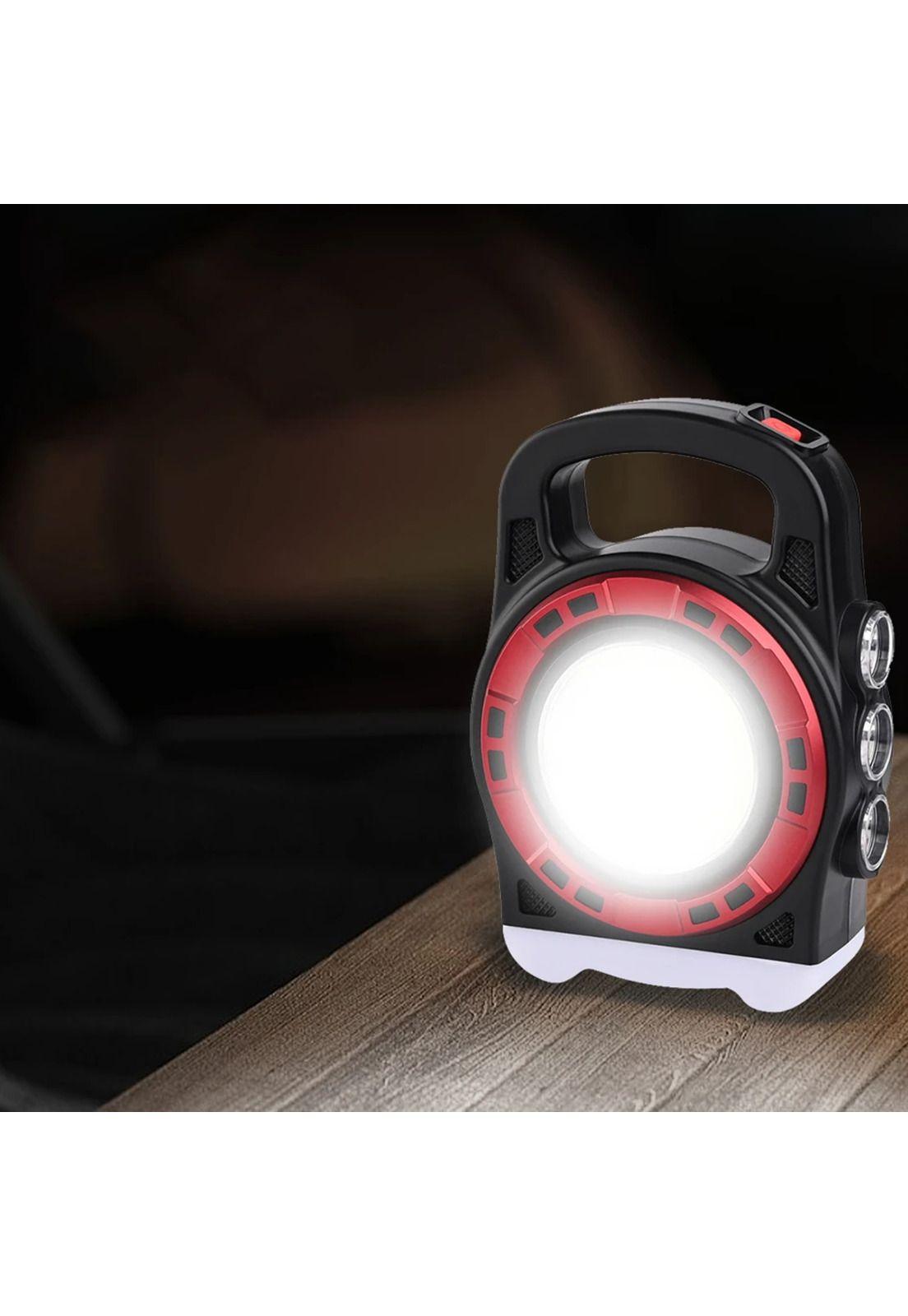 Linterna Luz Solar Exteriores Camping Carga USB-4