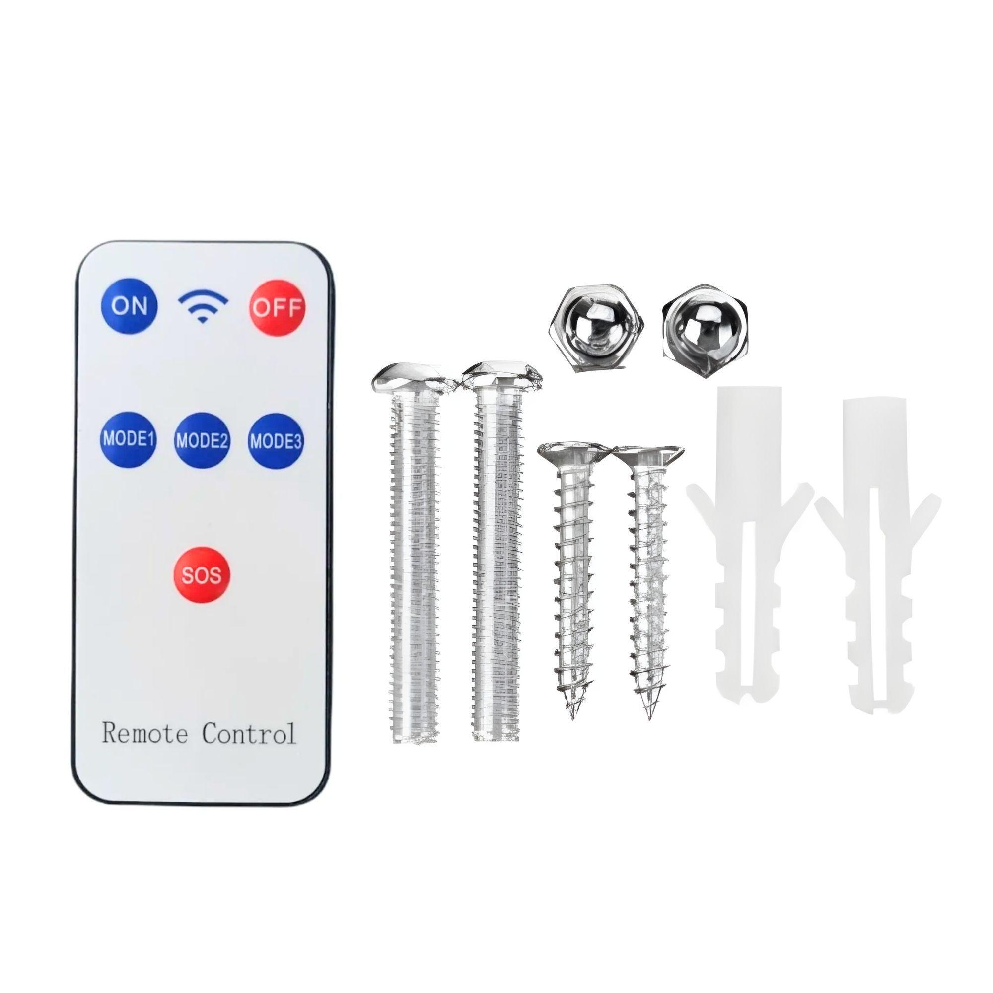 Foco Solar LED 6 Placas 100 Watt-3