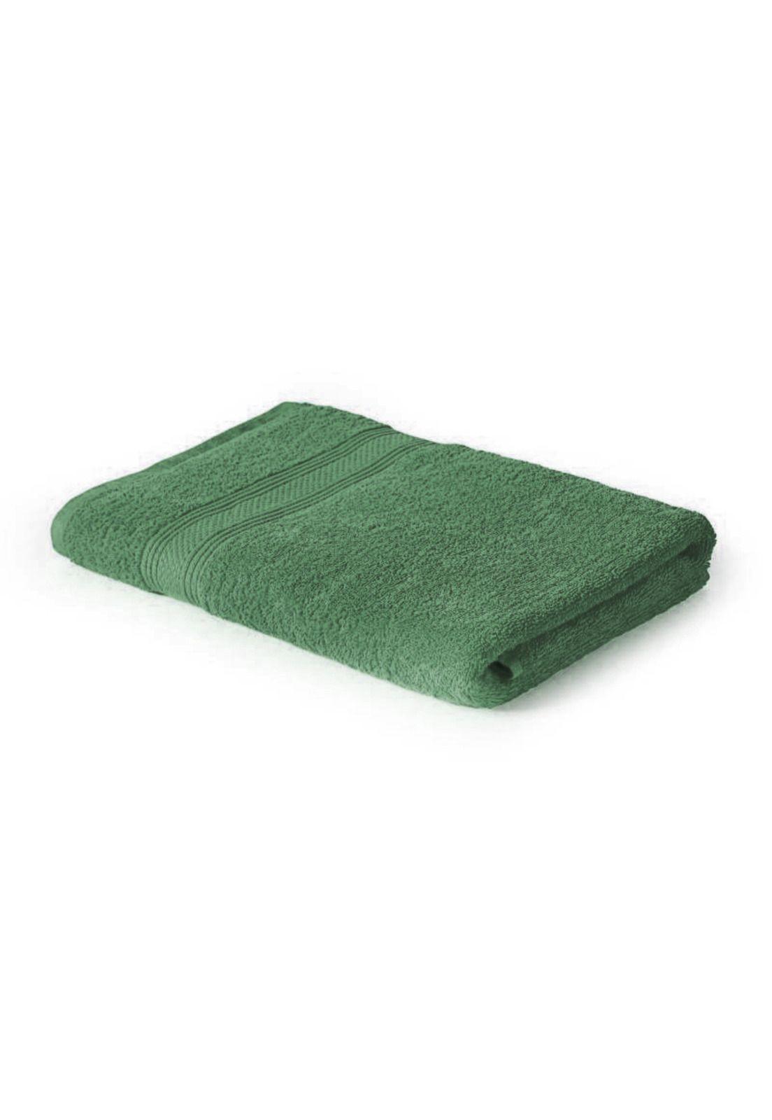 Set Toalla Mano + Baño Deluxe 100% Algodón 350 GR Olivo Cannon-1