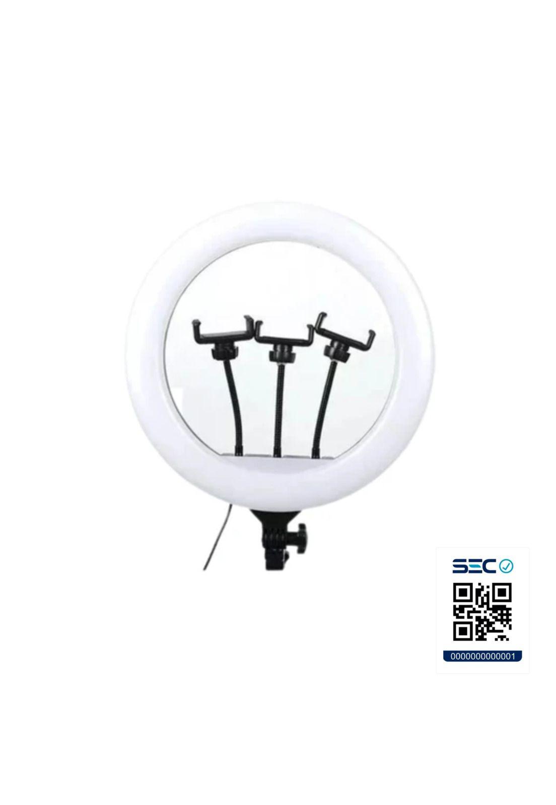 Aro Luz Profesional Gigante 45 CM 3 Soportes Trípode 2.10-3