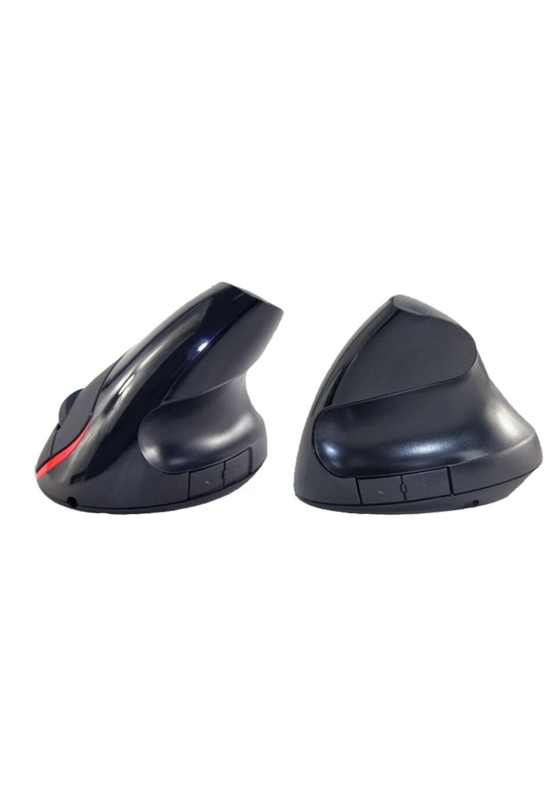 Mouse Vertical Ergonómico Recargable USB Negro-5