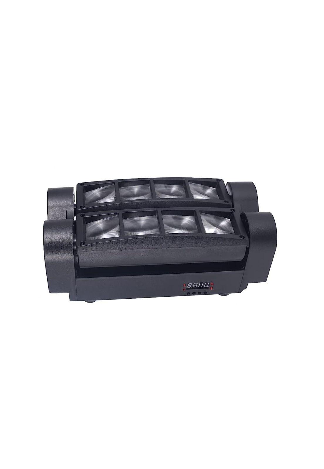 Maquina 8 Luces LED RGBW DJ Cabeza Móvil Activas Por Sonido-2