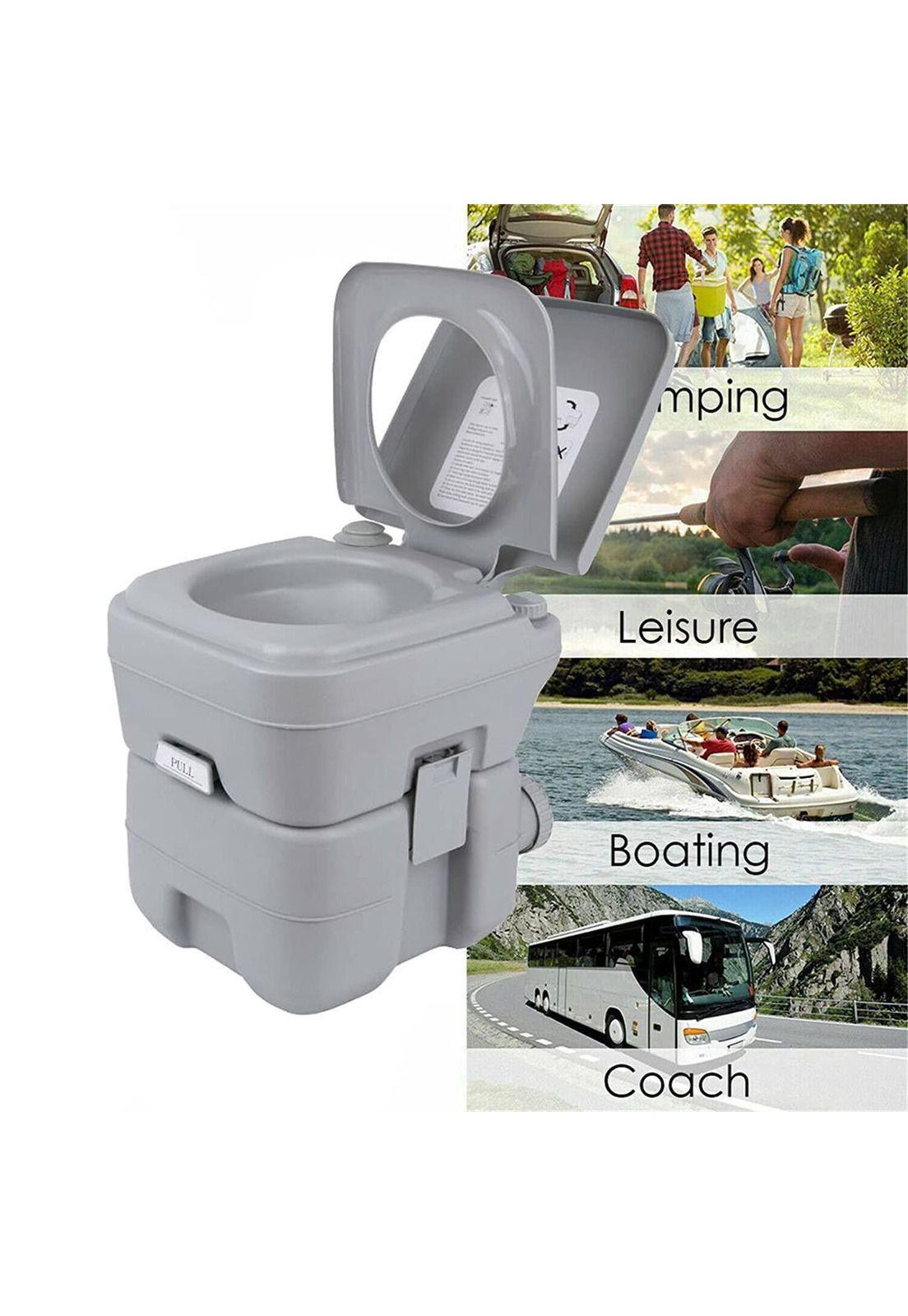 Baño Químico Portátil 20 LT Reutilizable Camping-2