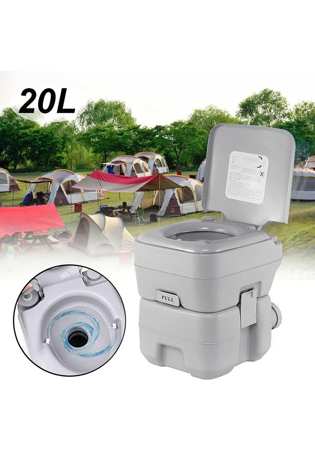 Baño Químico Portátil 20 LT Reutilizable Camping-4
