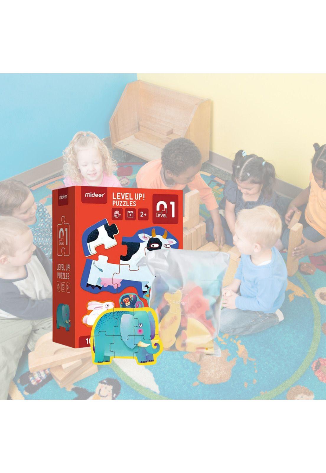 Puzzle Rompecabezas Infantil 4 en 1 Nivel 1 Animal-5