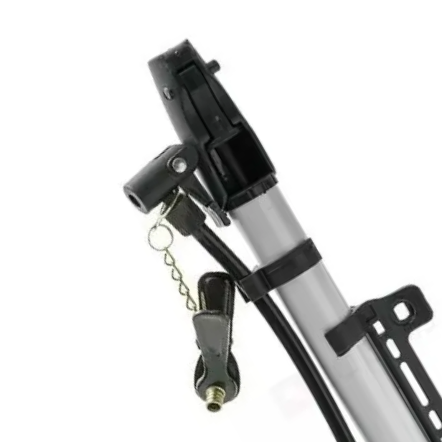 Bombin Alta Precion Bicicleta 36x8x3 CM Plateado-2