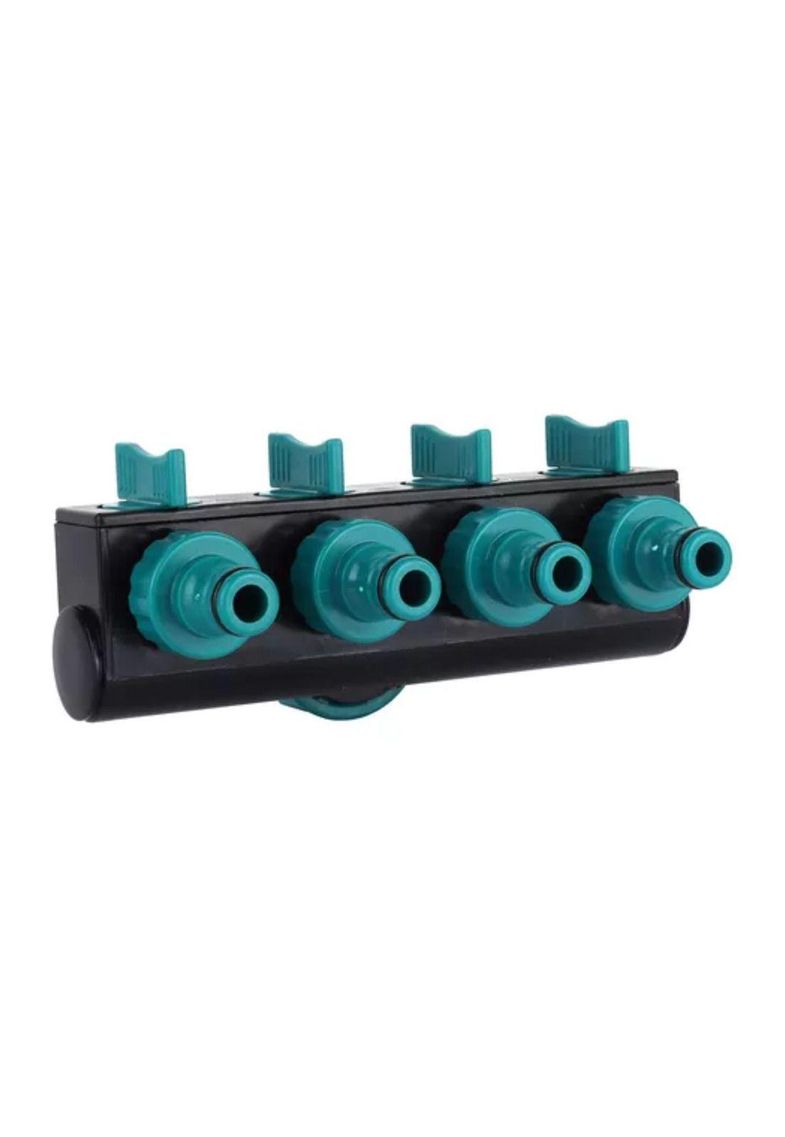 Conector Adaptador Riego Jardín Divisor Manguera 4 Vías-2