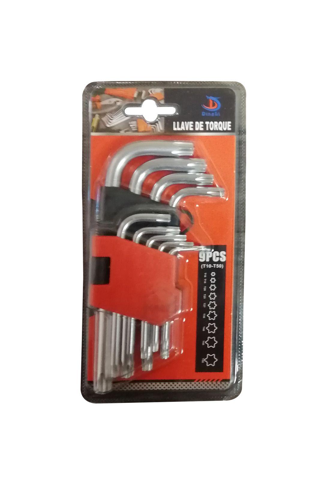 Kit Llave Torque Forma Estrella 9 Piezas-4