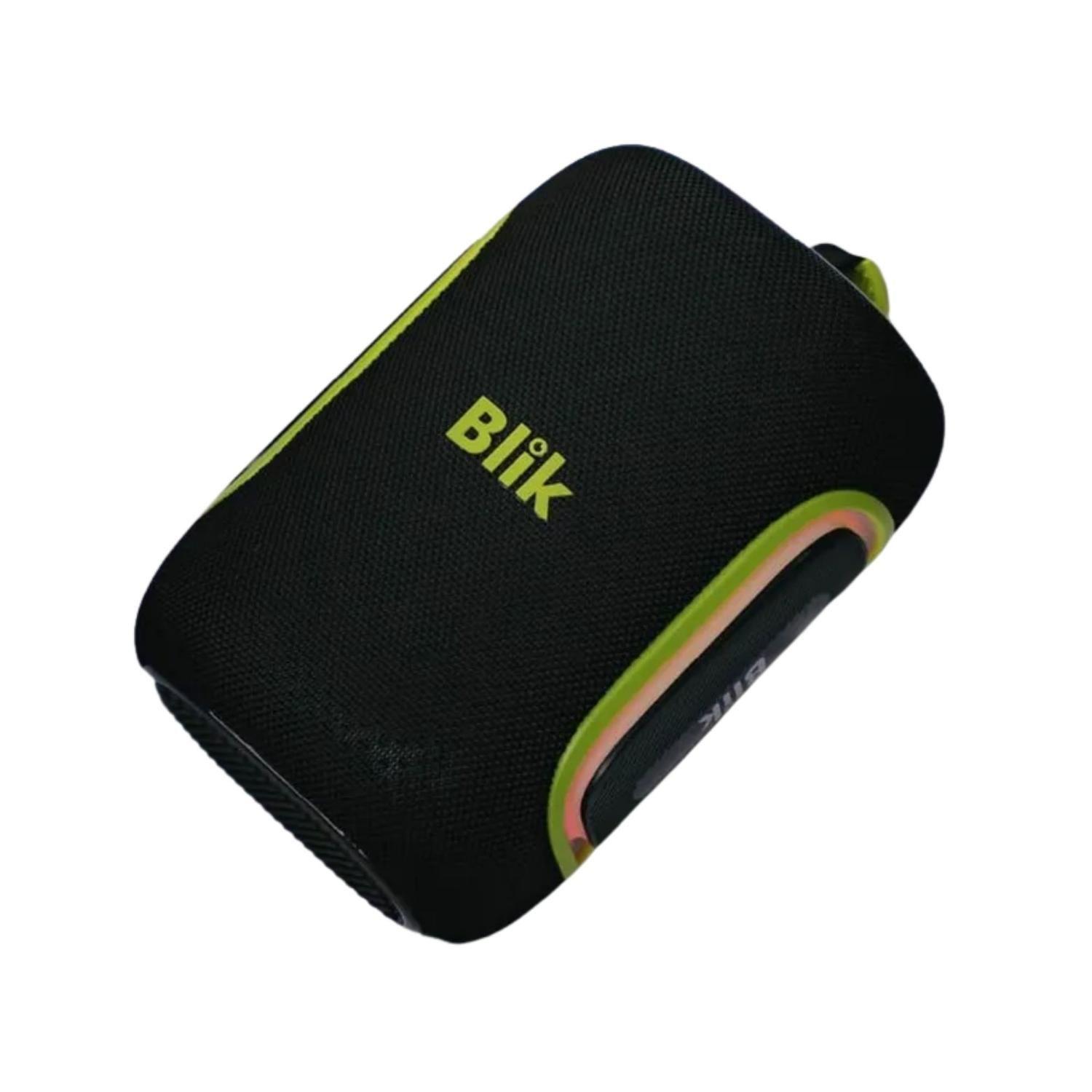 Parlante Mini Bluetooth Portátil Bass Blik Hype 65 Watt Negro-2