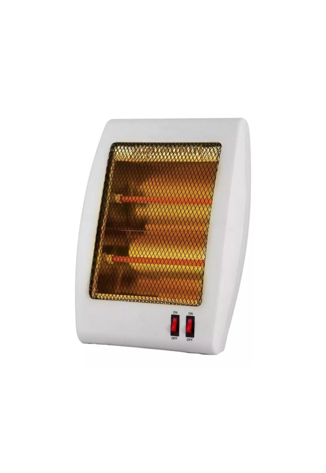 Calefactor Eléctrico 2 Niveles Hogar Oficina 800W  Blanco-0
