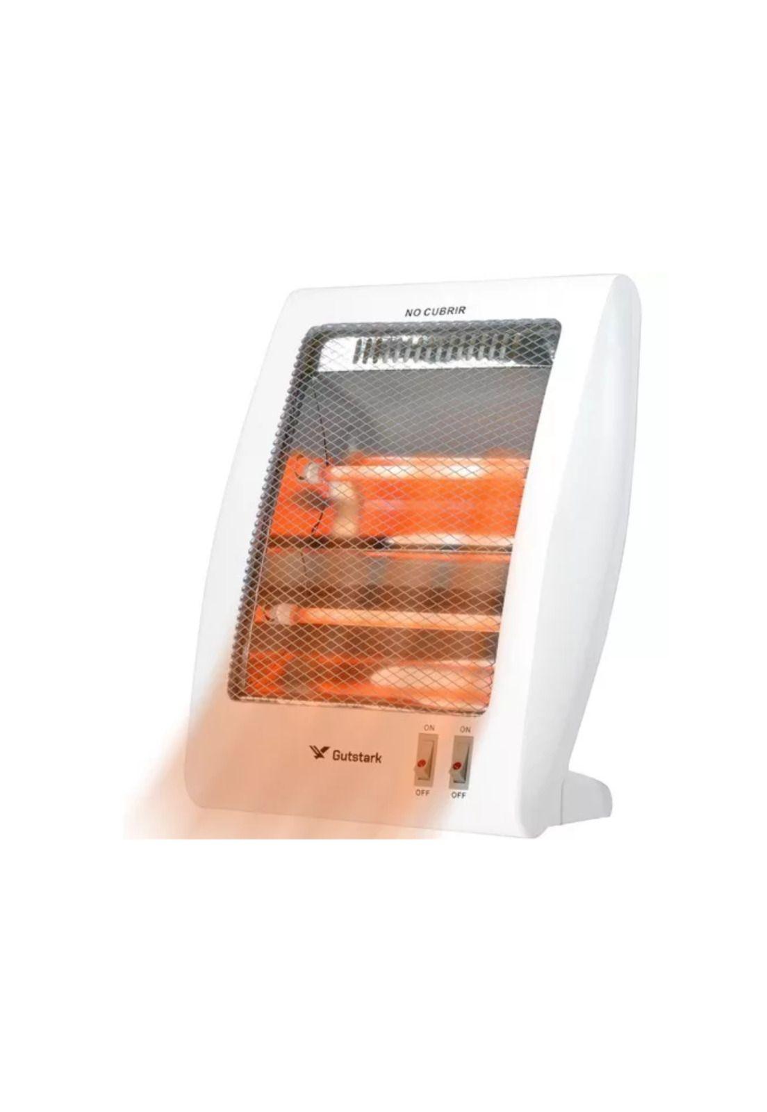 Calefactor Eléctrico 2 Niveles Hogar Oficina 800W  Blanco-2