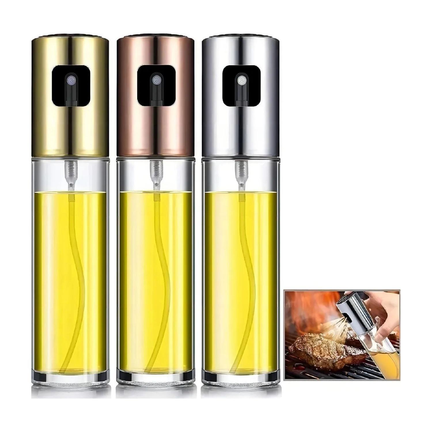 Pack 3 Dispensadores Spray Rociador Aceite Vinagre 300 ML-2