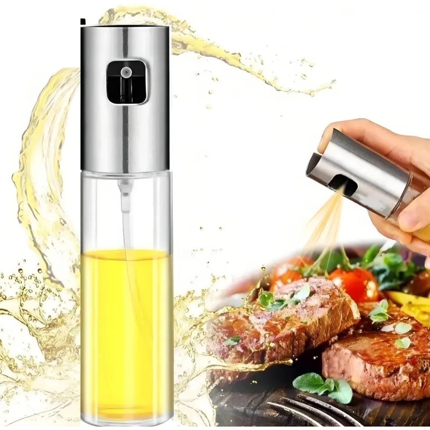 Pack 3 Dispensadores Spray Rociador Aceite Vinagre 300 ML-3