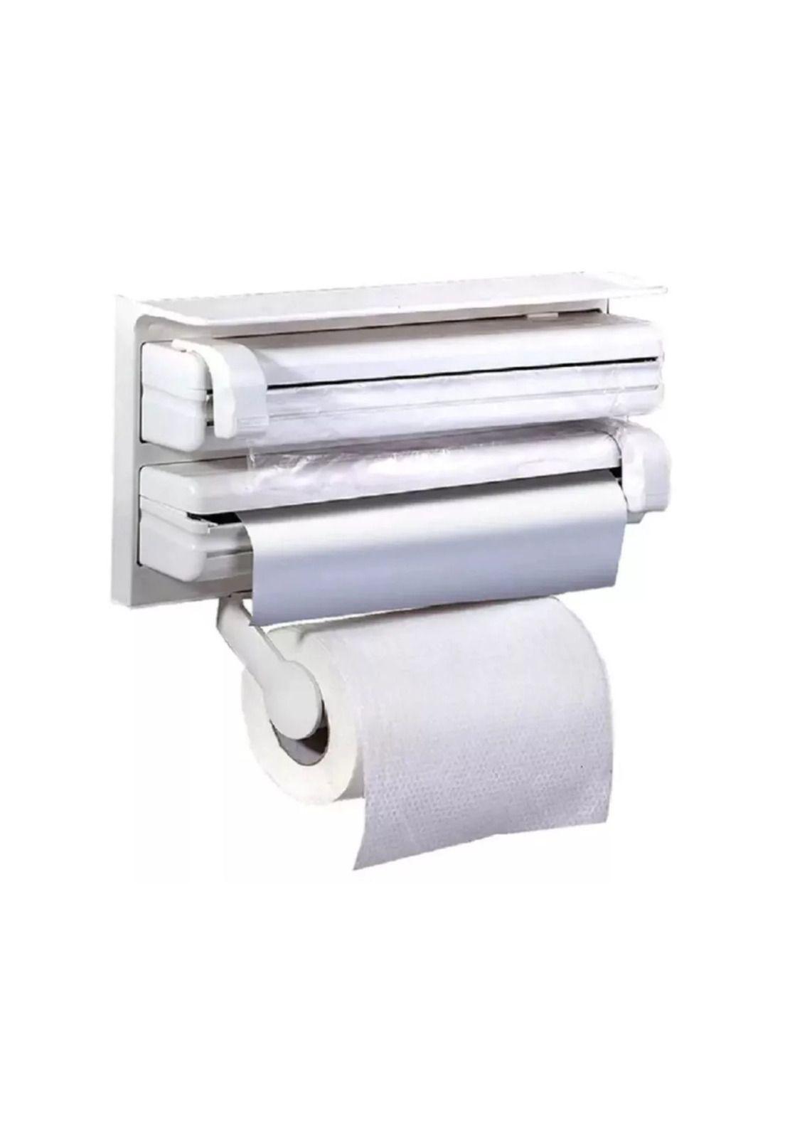 Dispensador Multifuncional Triple Cocina Film Papel-3