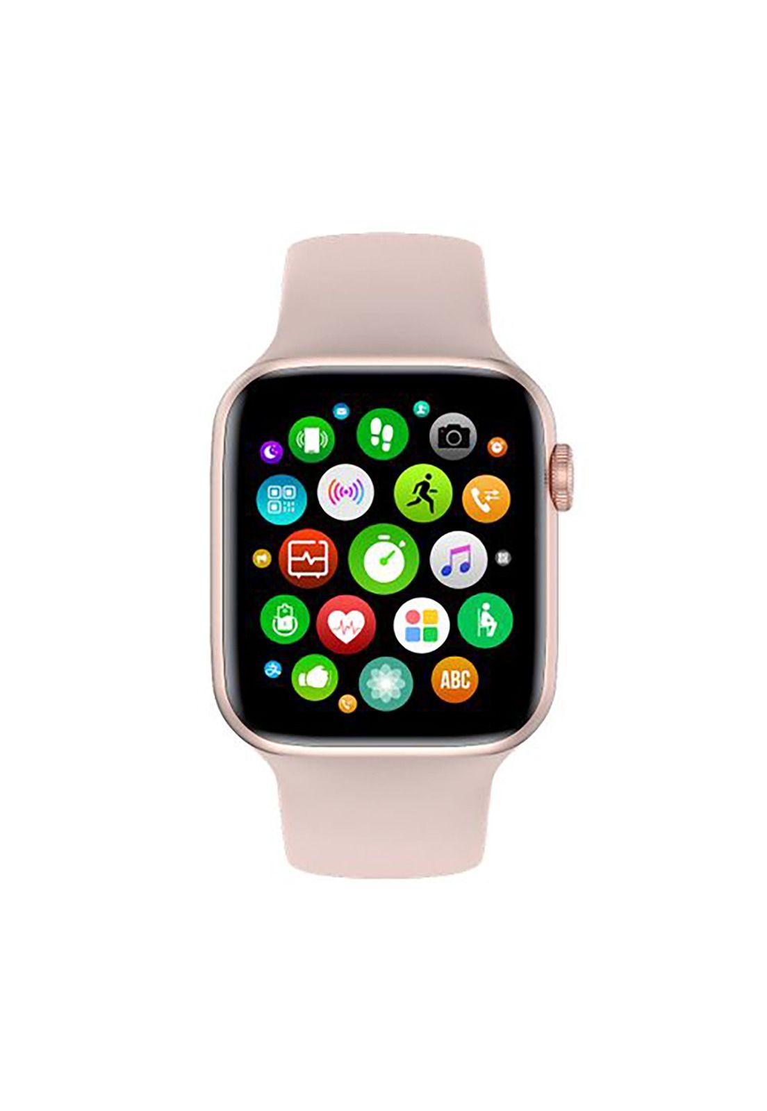 Reloj Inteligente W26+ Smartwatch Bluetooth Rosado-1