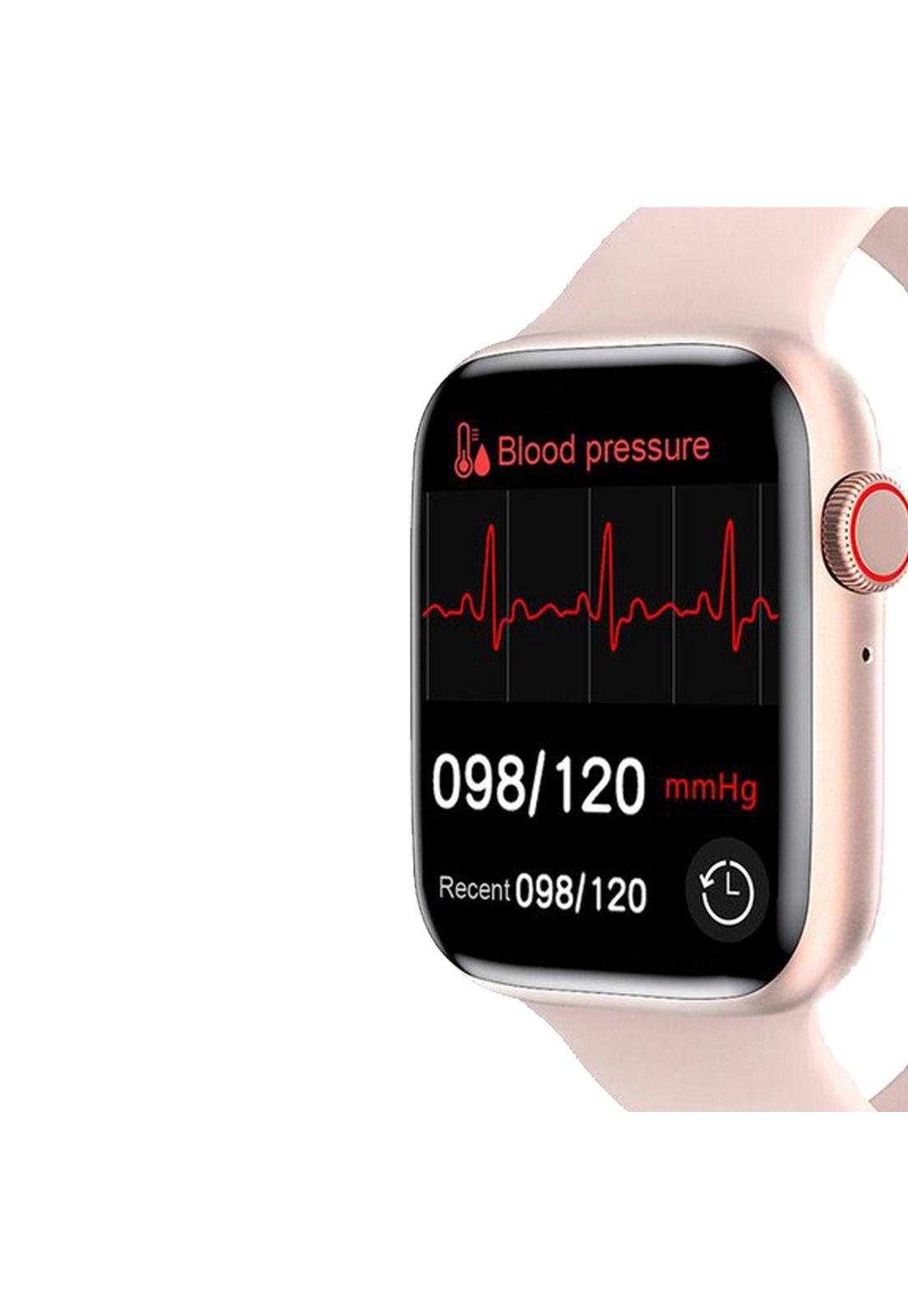 Reloj Inteligente W26+ Smartwatch Bluetooth Rosado-2