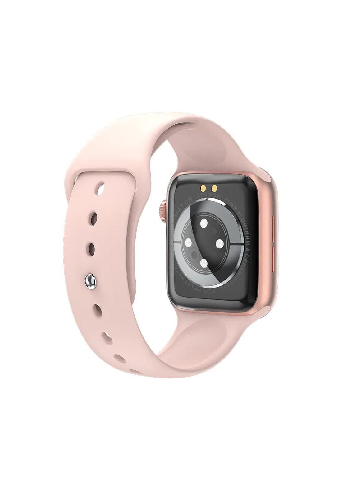 Reloj Inteligente W26+ Smartwatch Bluetooth Rosado-3