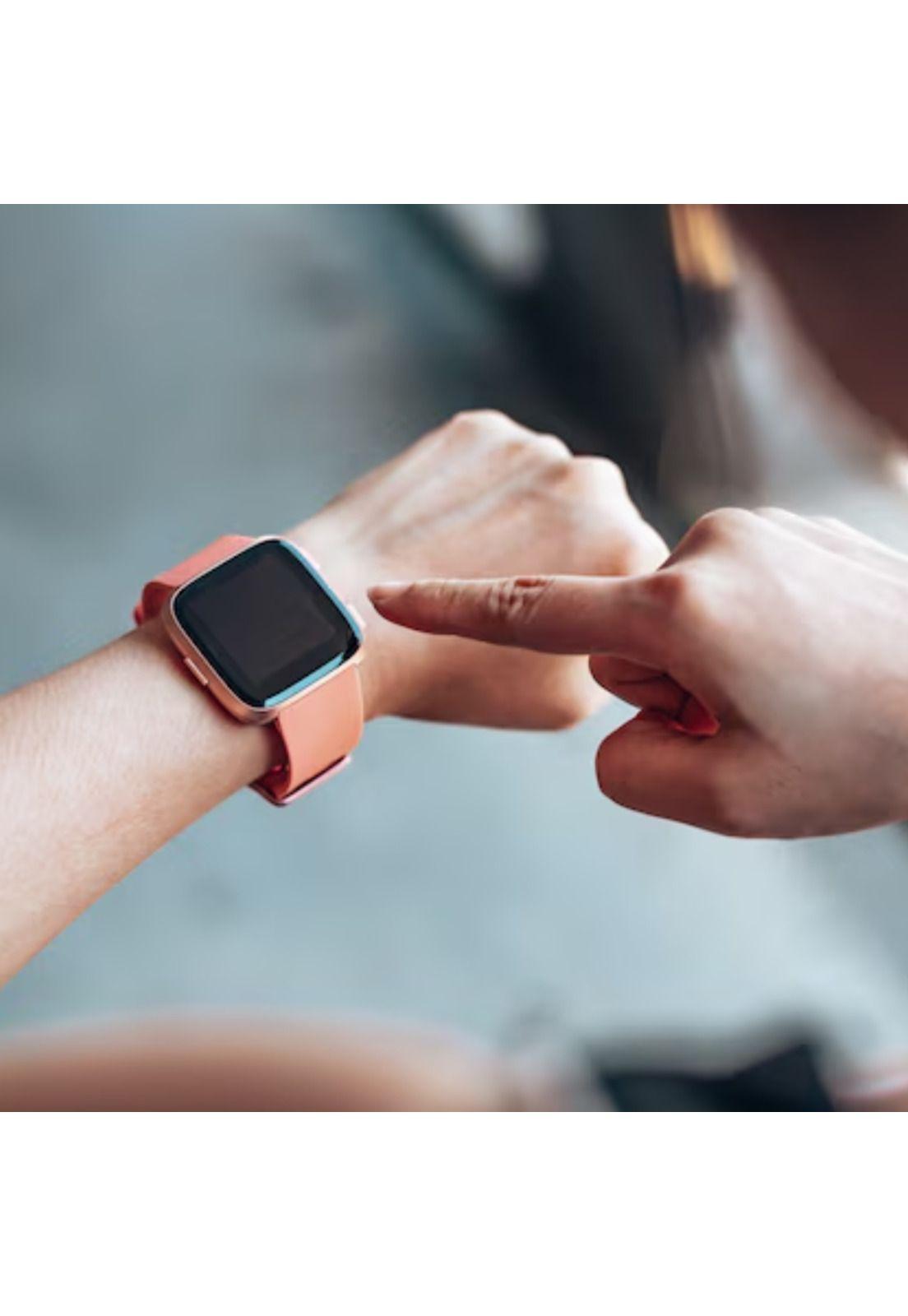 Reloj Inteligente W26+ Smartwatch Bluetooth Rosado-5