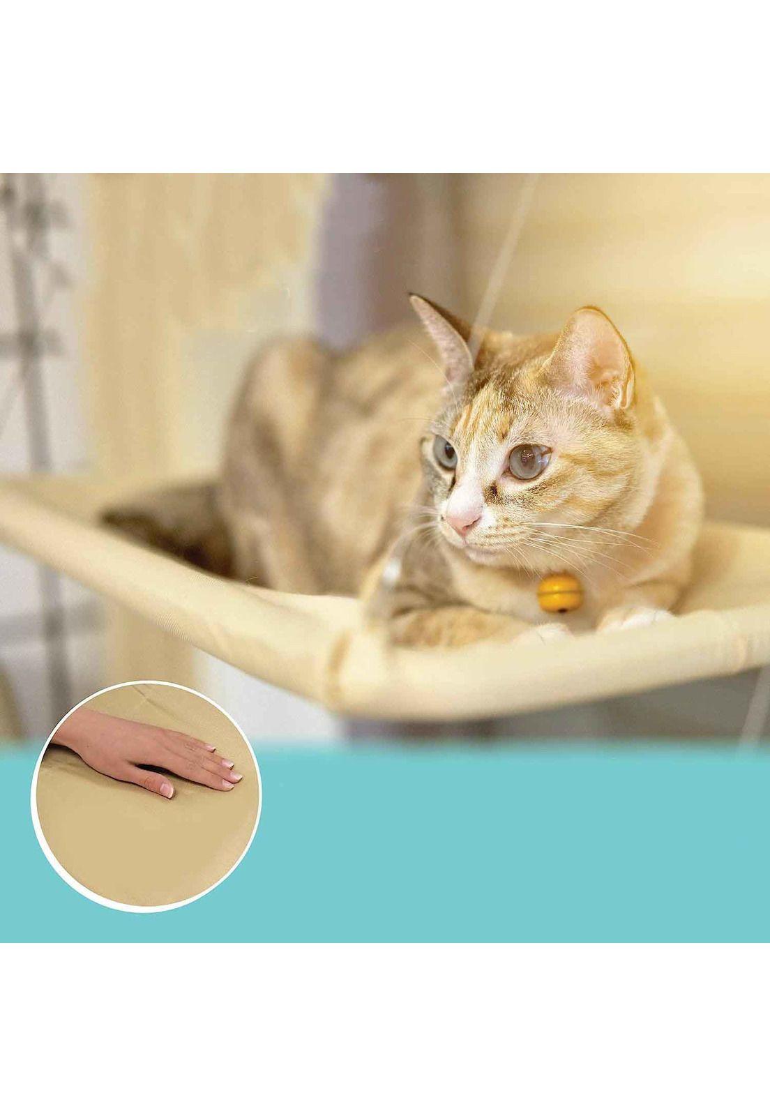 Cama Hamaca Mascotas Ventana Gatos 55x32 CM-4