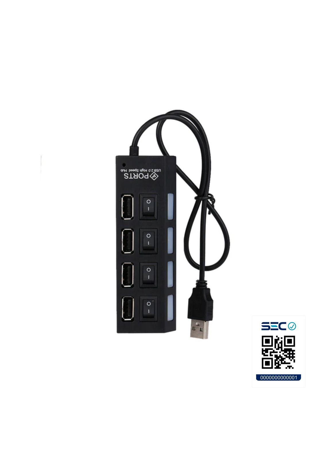 Hub USB 2.0 Switch 4 Puertos-4