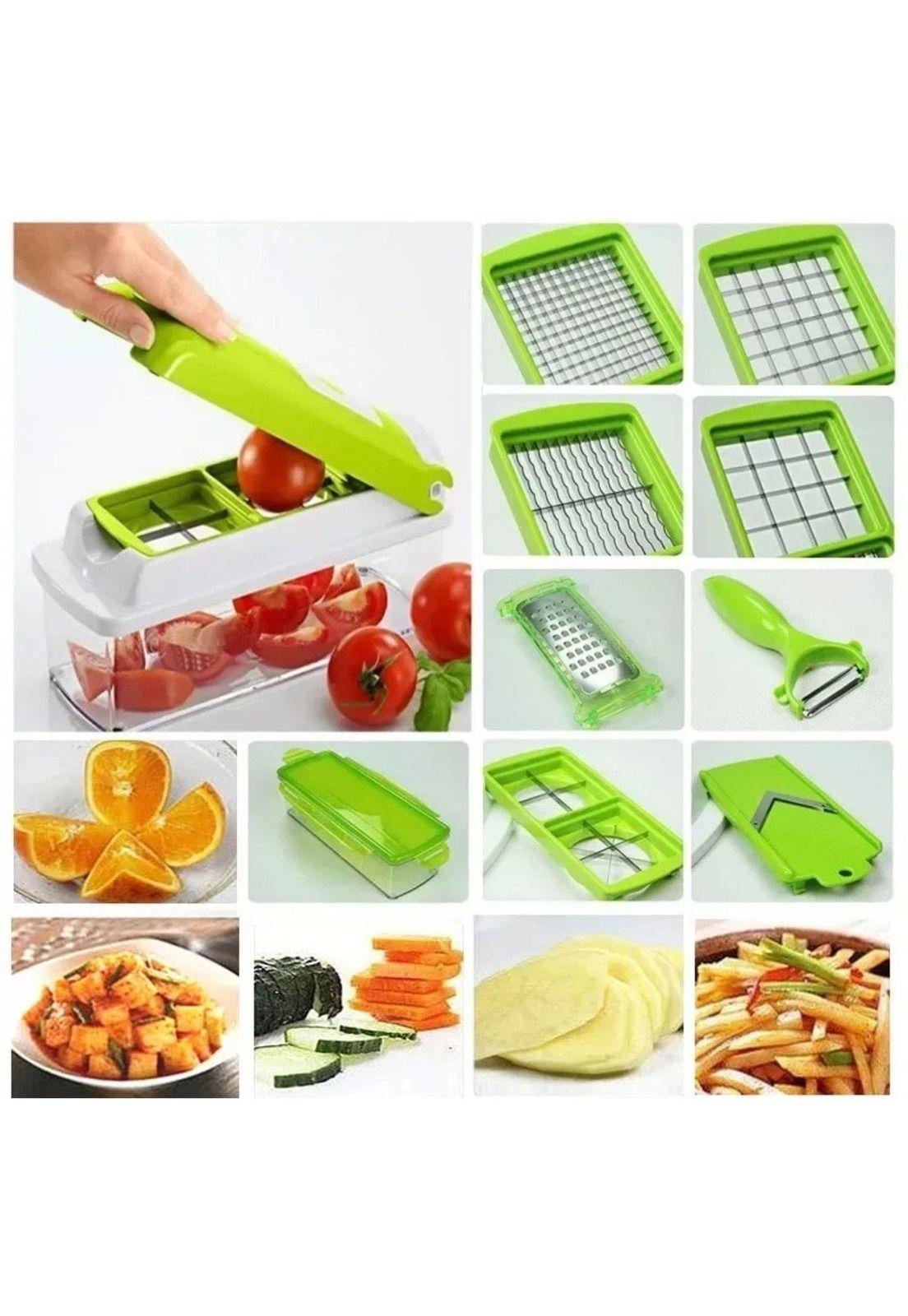 Picador Rallador Cortador Multiuso Frutas Verduras-3