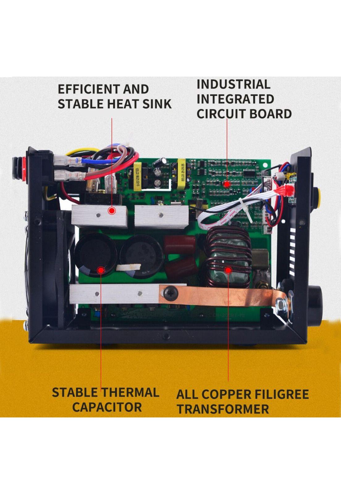 Maquina Soldar Soldadora 200 AMP Ultra Portátil-3