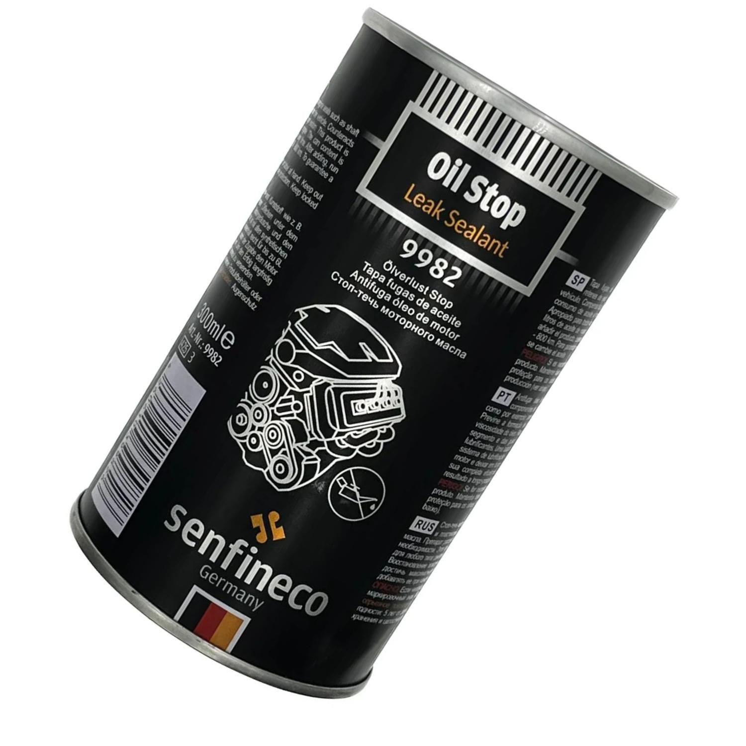 Sellador Tapador Fuga Aceite Goma Motor Oil Stop 300 ML-3