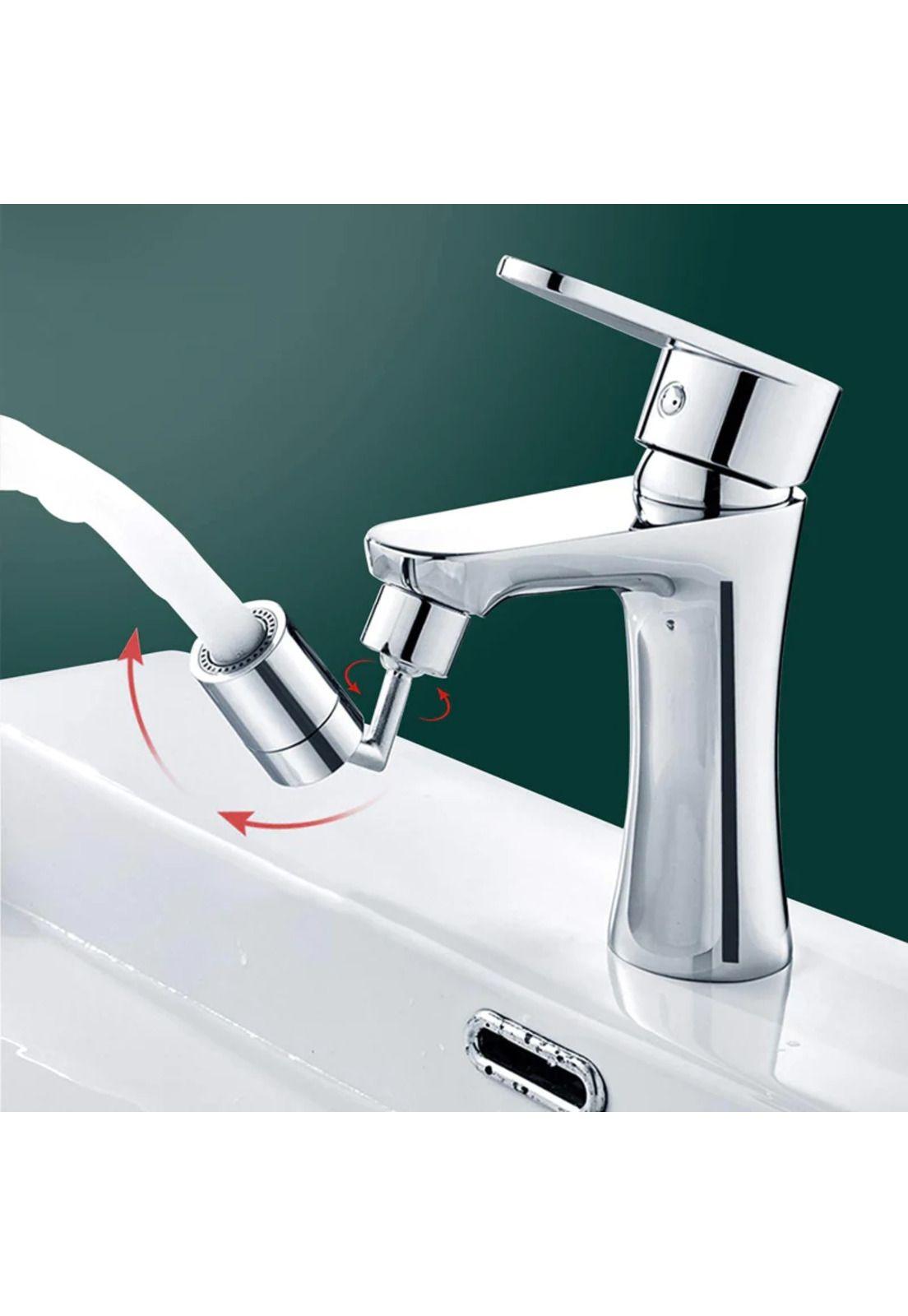 Grifo Ahorrador Agua Extensor Aireador Fregadero Lavamanos Filtro-5