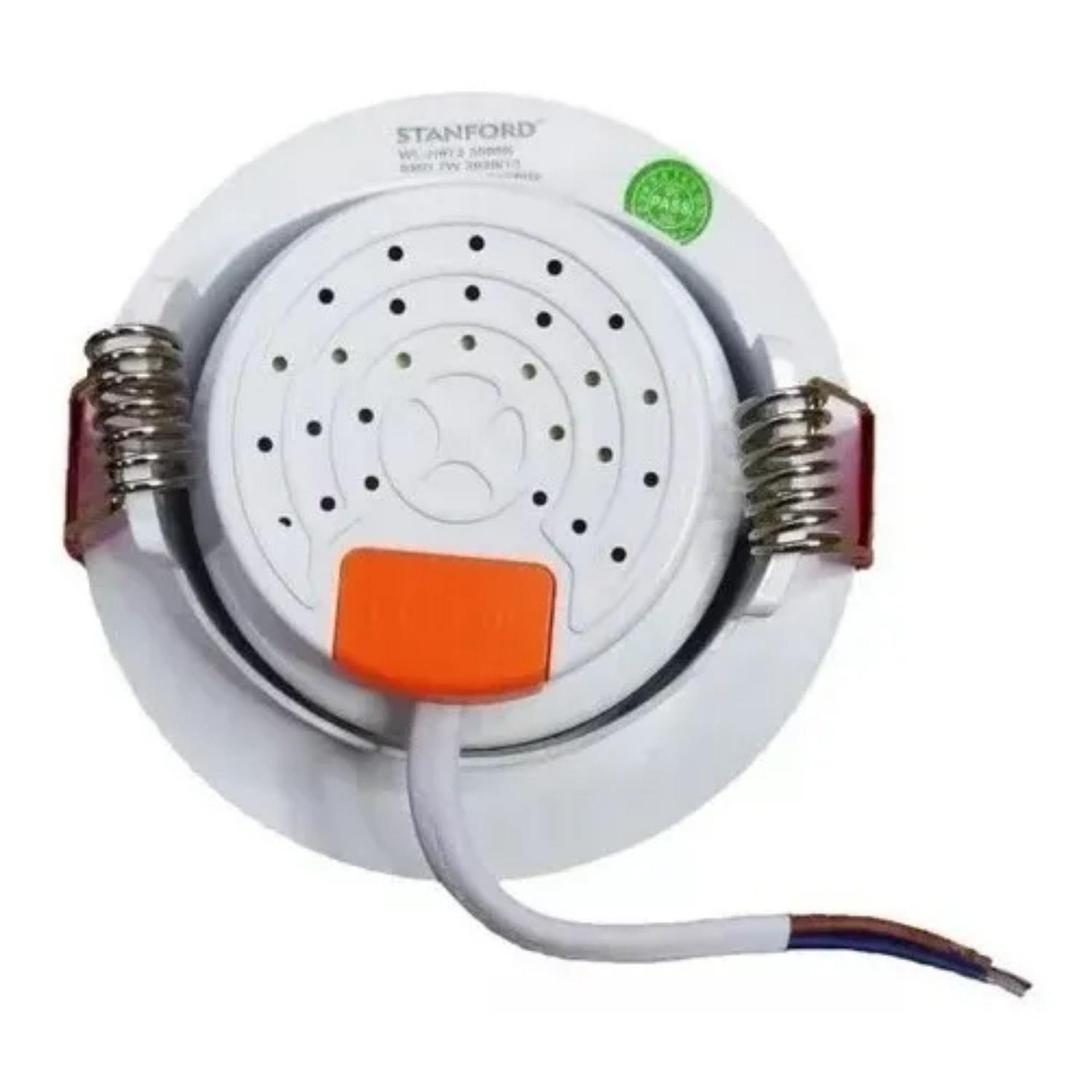 Pack 5 Focos LED Embutido Orientable Luz Cálida 7 Watt-2