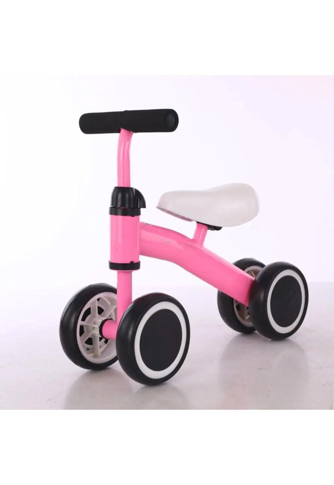 Mini Triciclo Equilibrio Aprendizaje Infantil Rosado-3