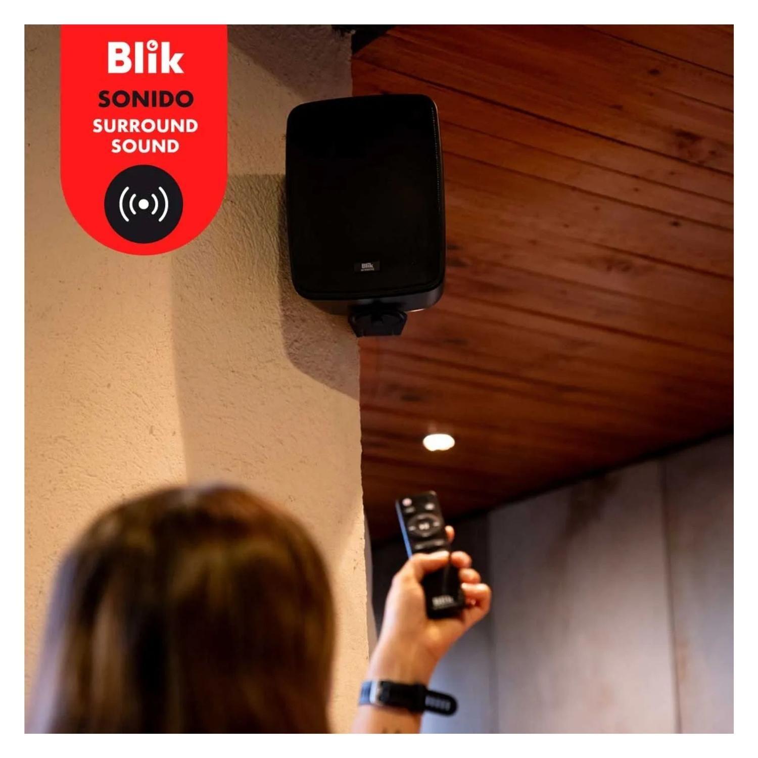 Parlantes Instalación Activos Bluetooth Fidelity Blik 60 Watt Negro-4