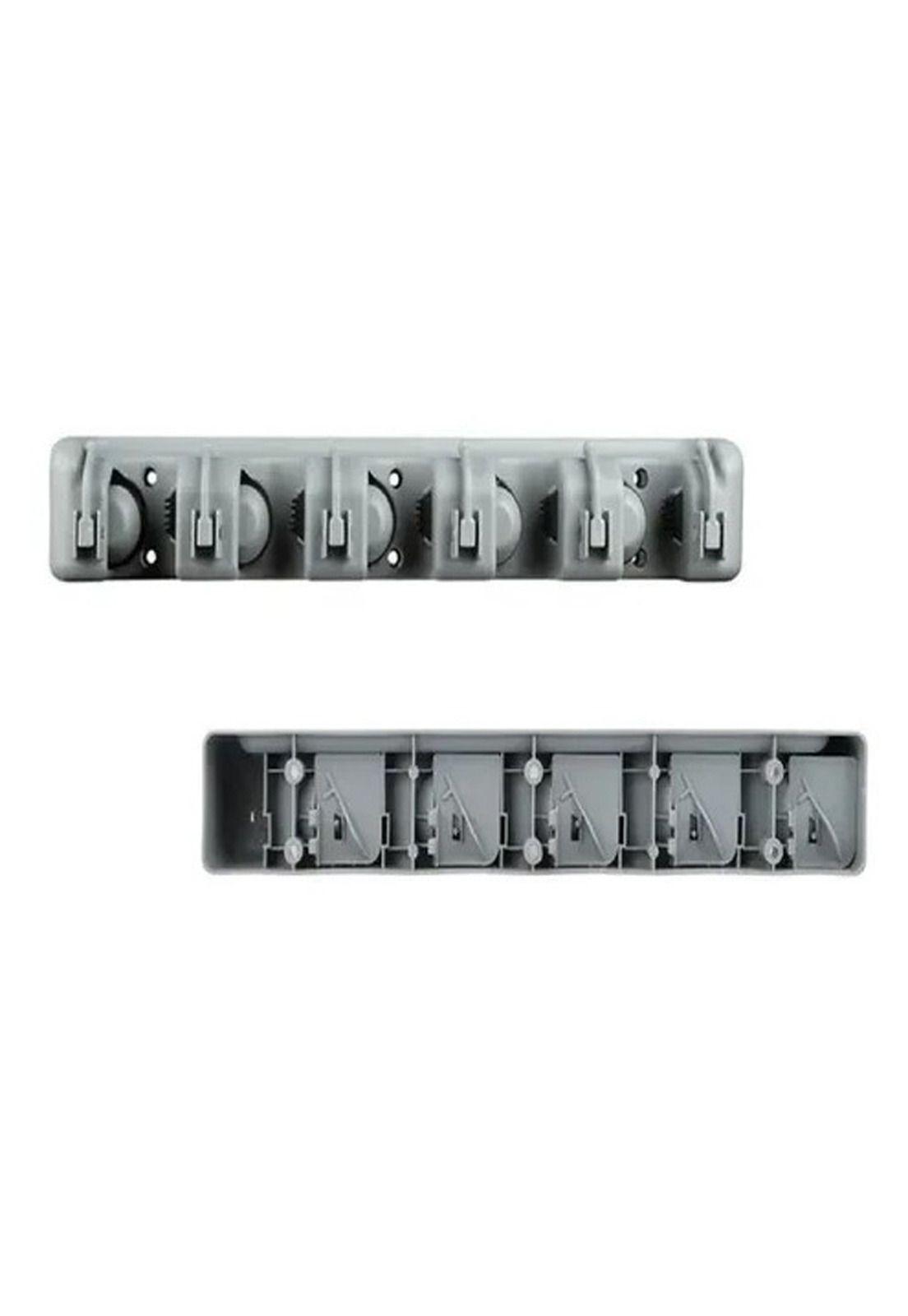 Soporte Organizador Pared Multiuso Escoba Trapero Escobillón 5 Puestos-1