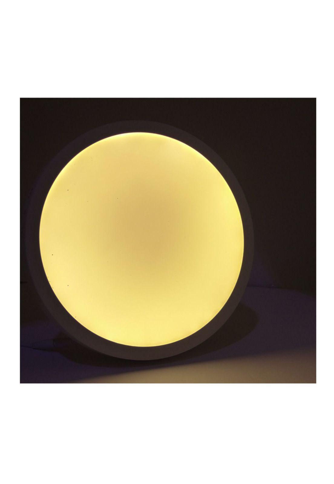 Foco LED Panel Sobrepuesto 24 Watt Luz Cálida-4