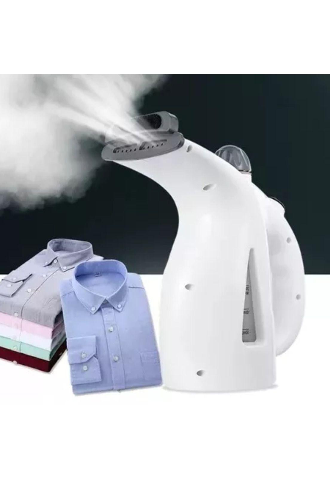 Plancha Vapor Vertical Ropa 4 En 1 Vaporizador Sauna Facial Blanca-3