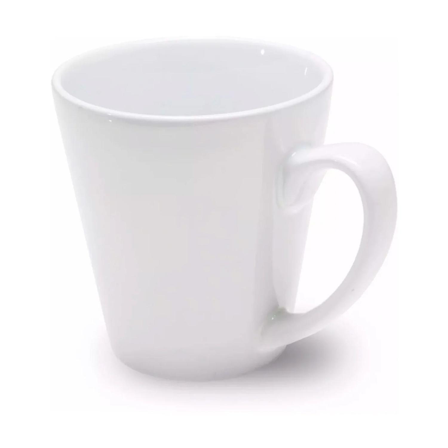 Pack 36 Tazones Cónicos Sublimar Estampado Blanco-2