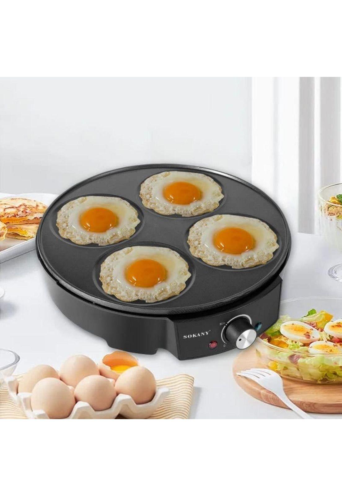 Sartén Pancake Maker Plancha Multiuso 4 en 1-5