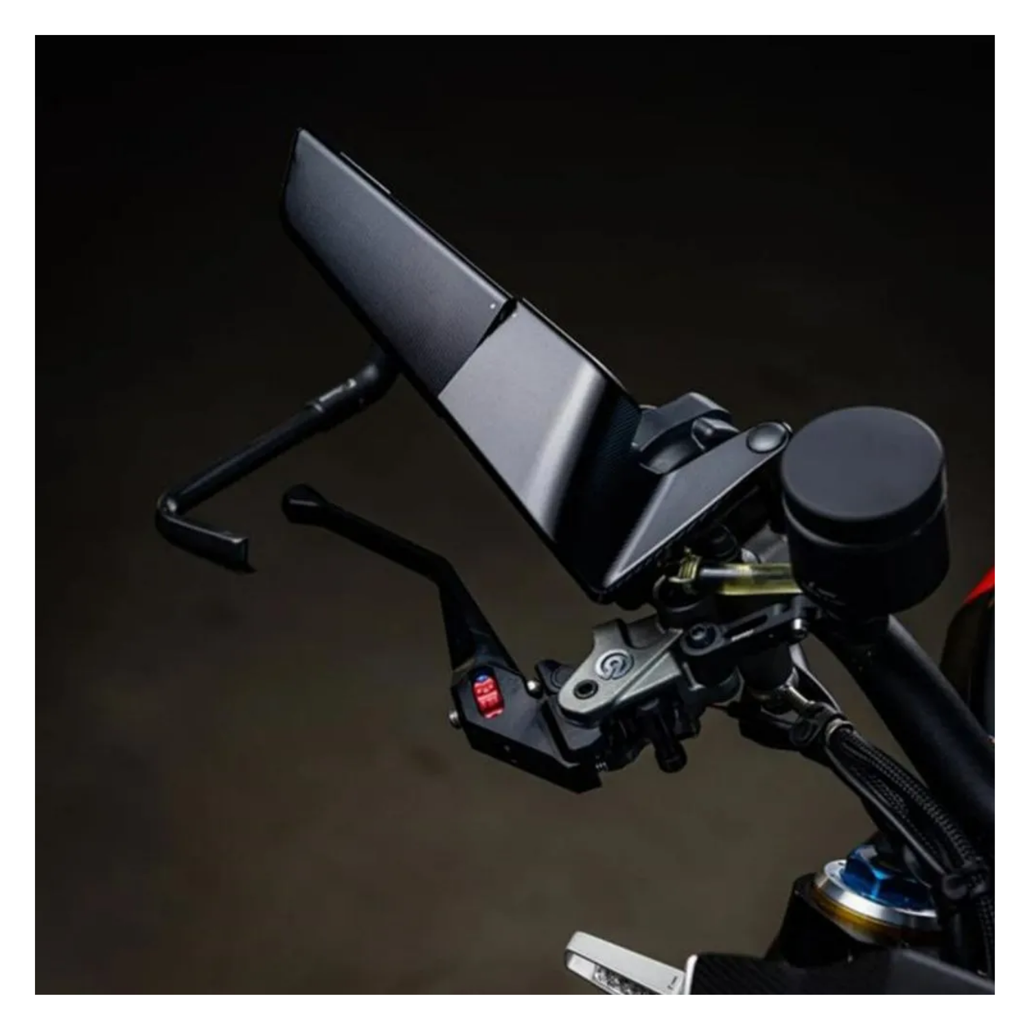 Espejos Aleron Manubrio Motos tunning 23x8,5 CM-5