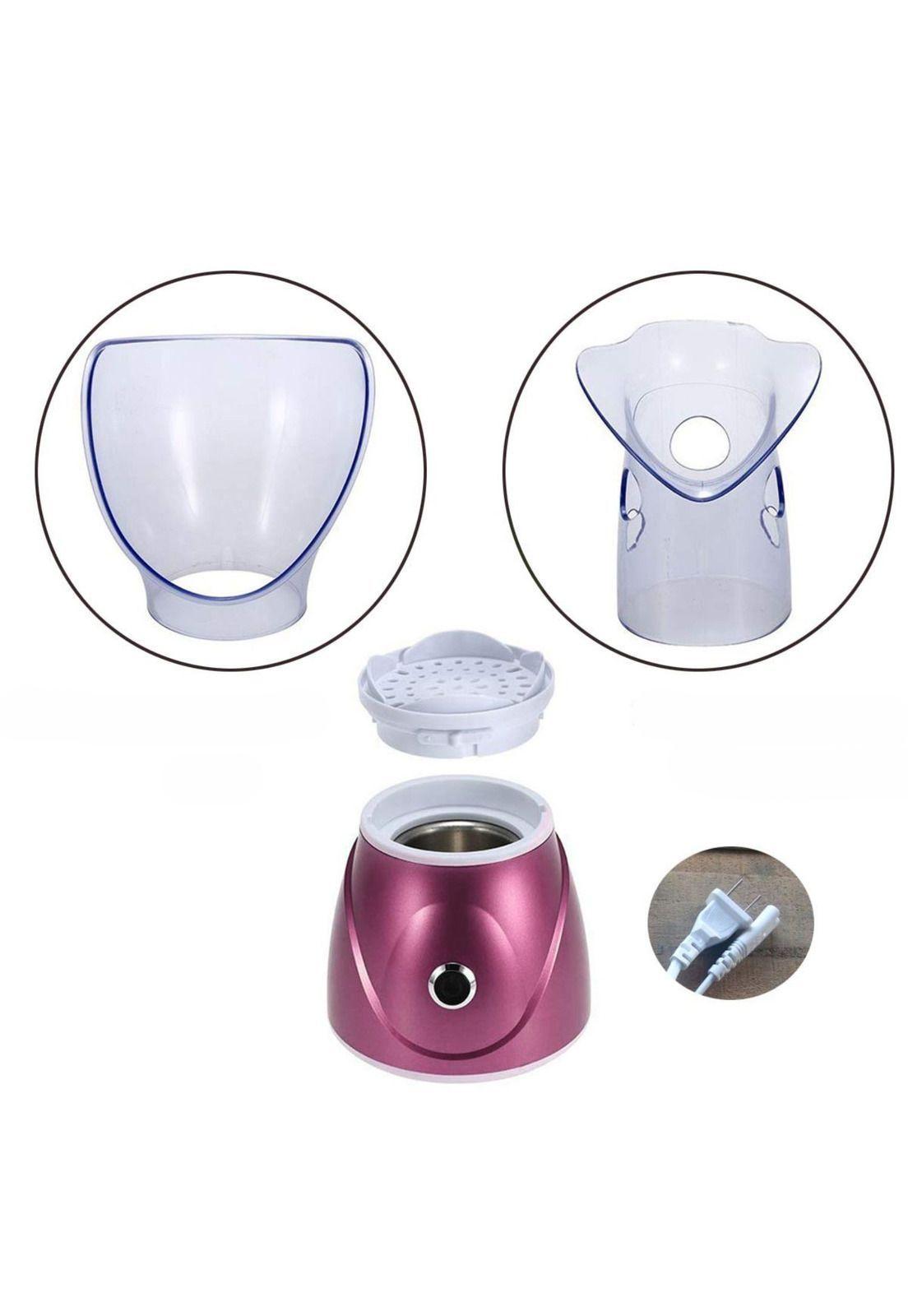 Sauna Facial Profesional Inhalador Vapor Spa Vaporizador Rosado-3