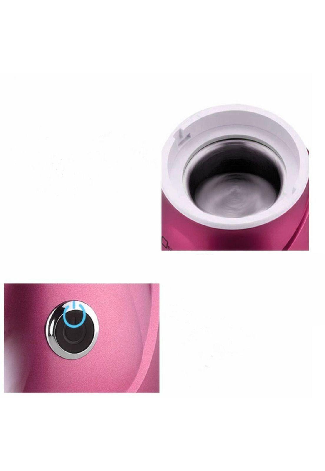 Sauna Facial Profesional Inhalador Vapor Spa Vaporizador Rosado-4