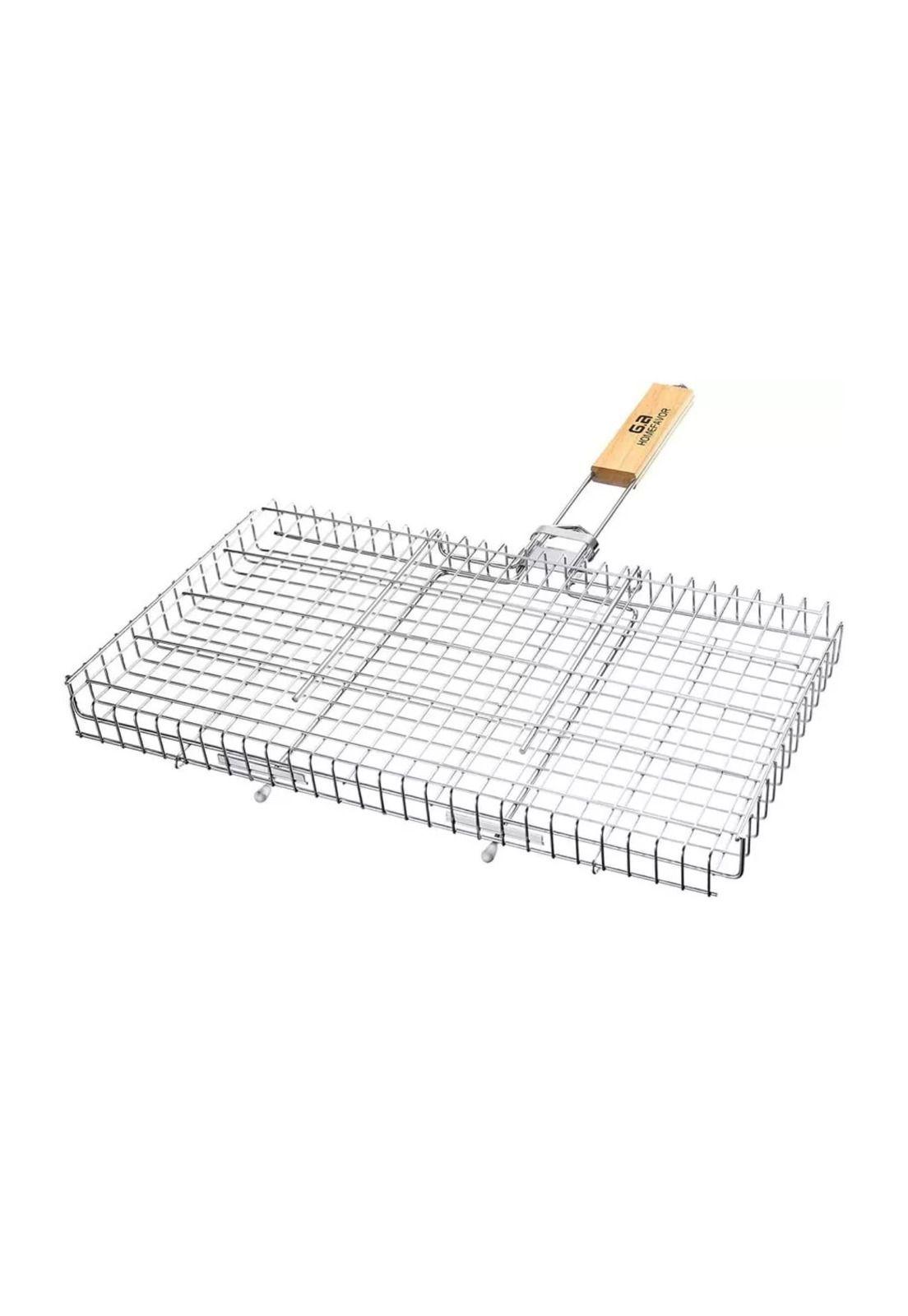 Rejilla Parrilla Doble Asador Pescados Verduras-1