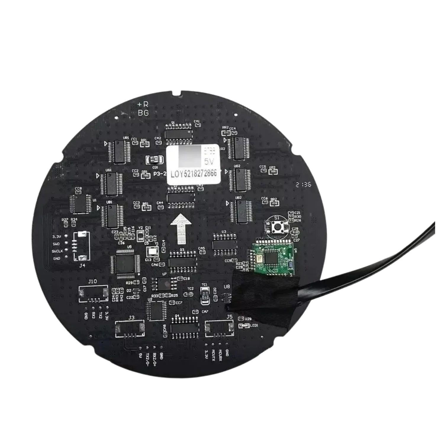 Pantalla Redonda LED Auto Bluetooth Wifi-2