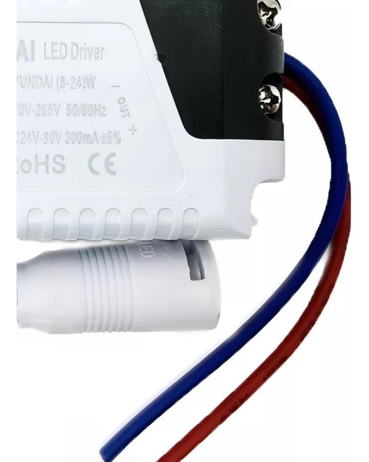 Driver Led Transformador Foco Panel 8W - 24W-2