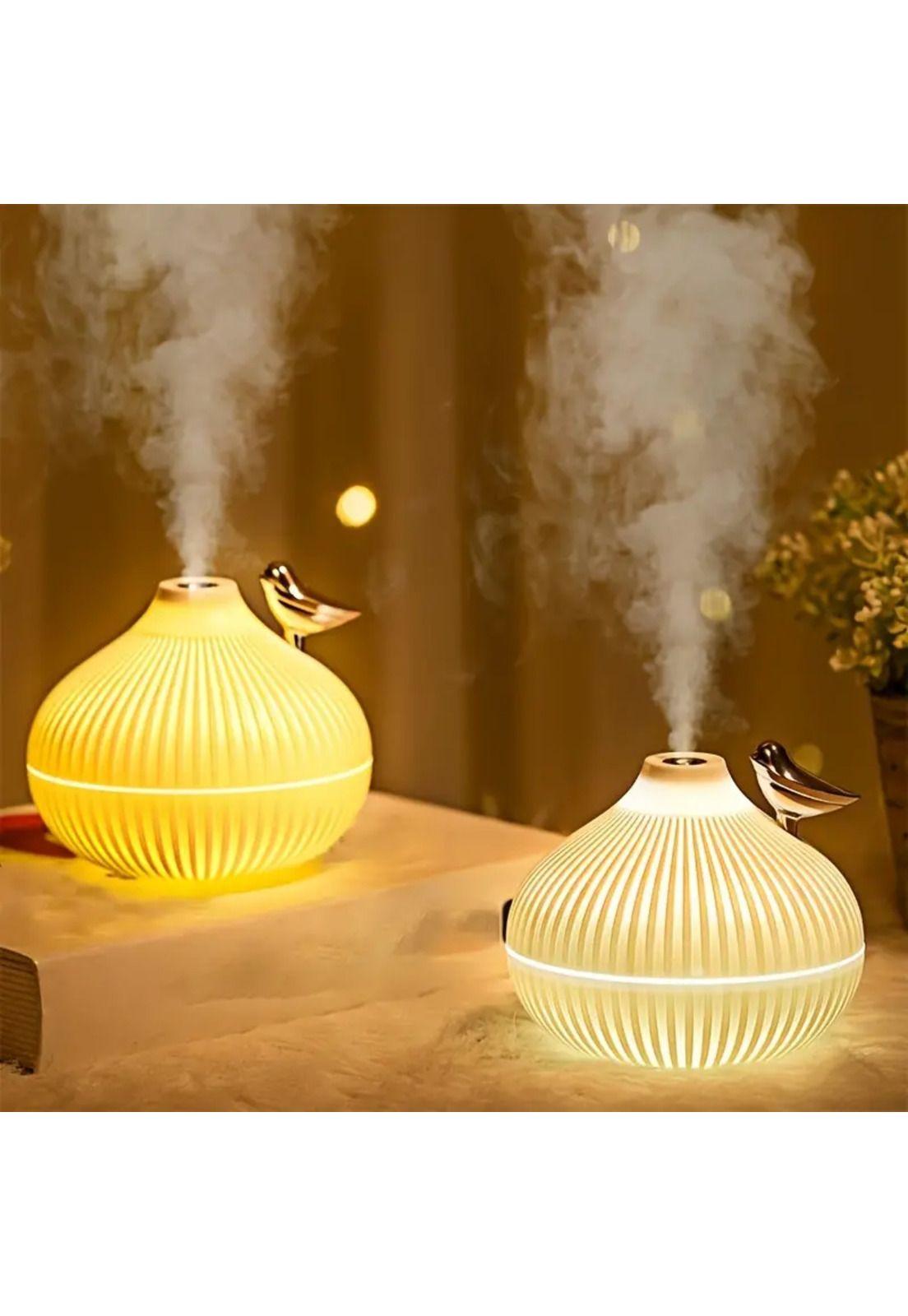 Difusor Humidificador Aromas Luz LED Diseño Alondra USB 300 ML-2
