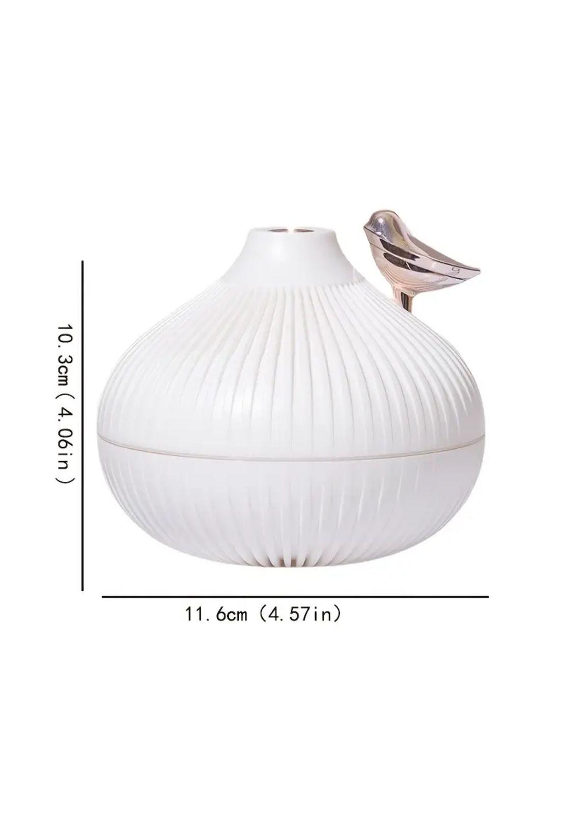 Difusor Humidificador Aromas Luz LED Diseño Alondra USB 300 ML-3