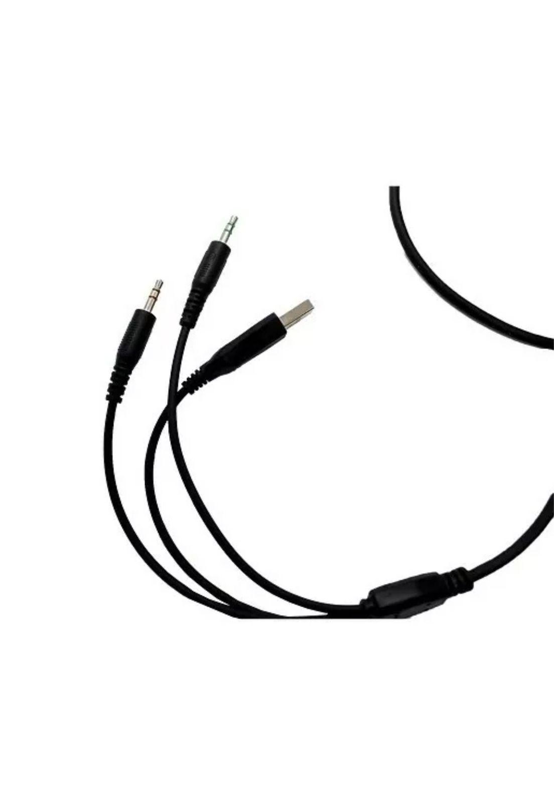 Audífonos Gamer 7.1 Micrófono Luz LED Multi Conexión-4
