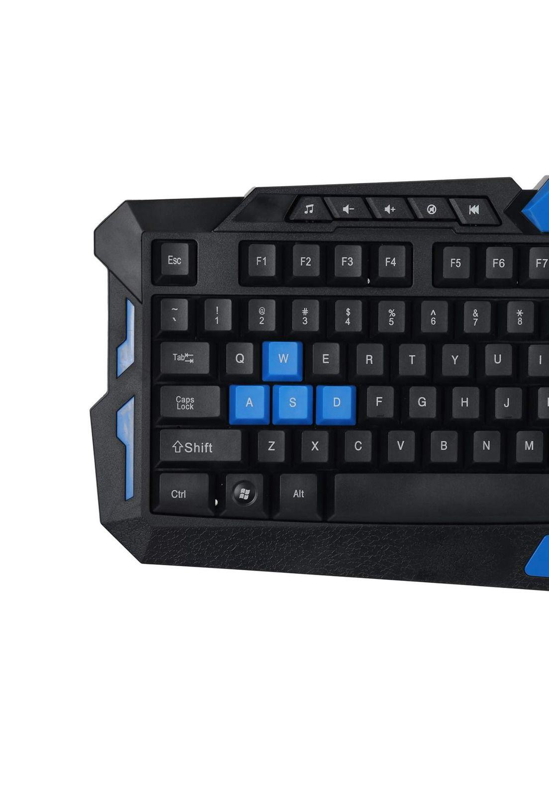Kit Gamer Teclado + Mouse Inalámbrico HK8100-3