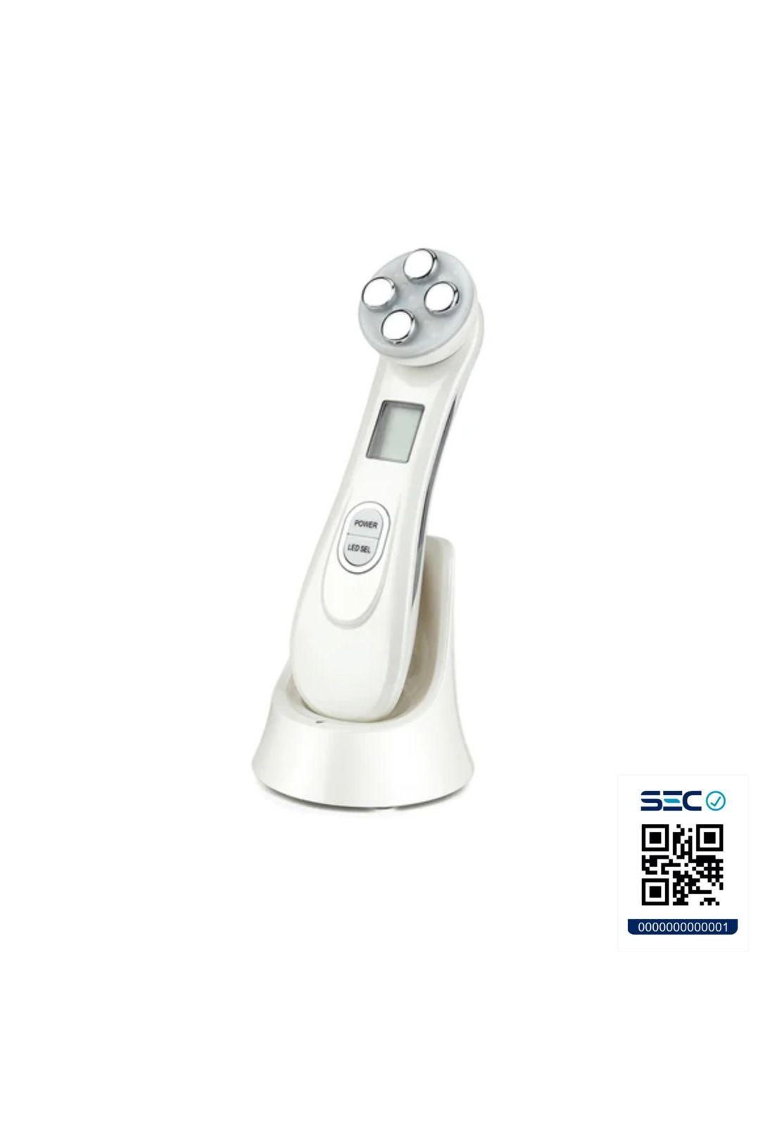 Radiofrecuencia Facial Masoterapia LED Luz EMS Masajeador 6 en 1-5