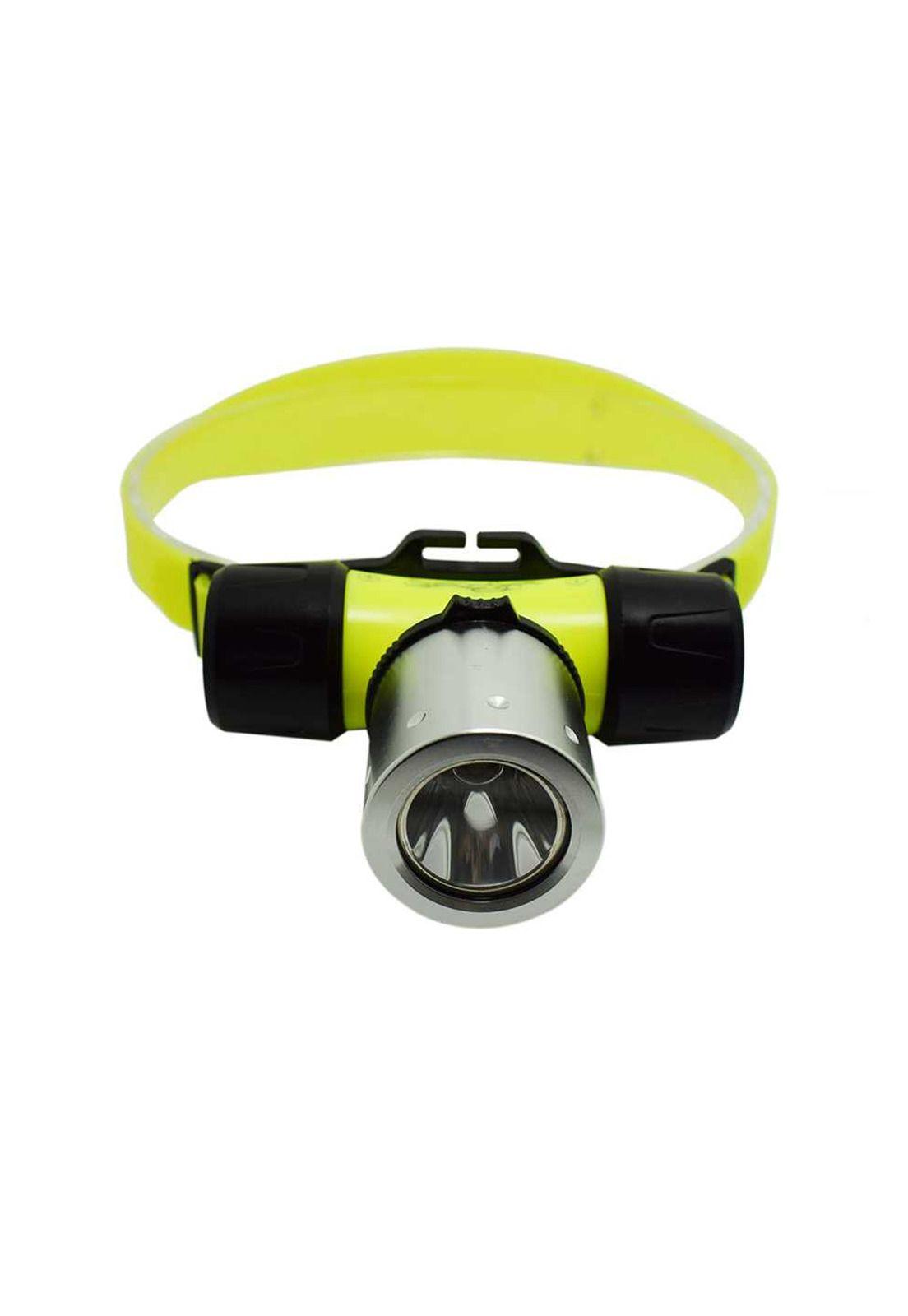 Linterna Frontal Profesional Buceo Verde-1
