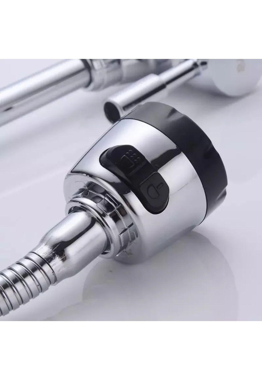 Llave Lavaplatos Monomando Cuello Flexible Difusor Agua-4