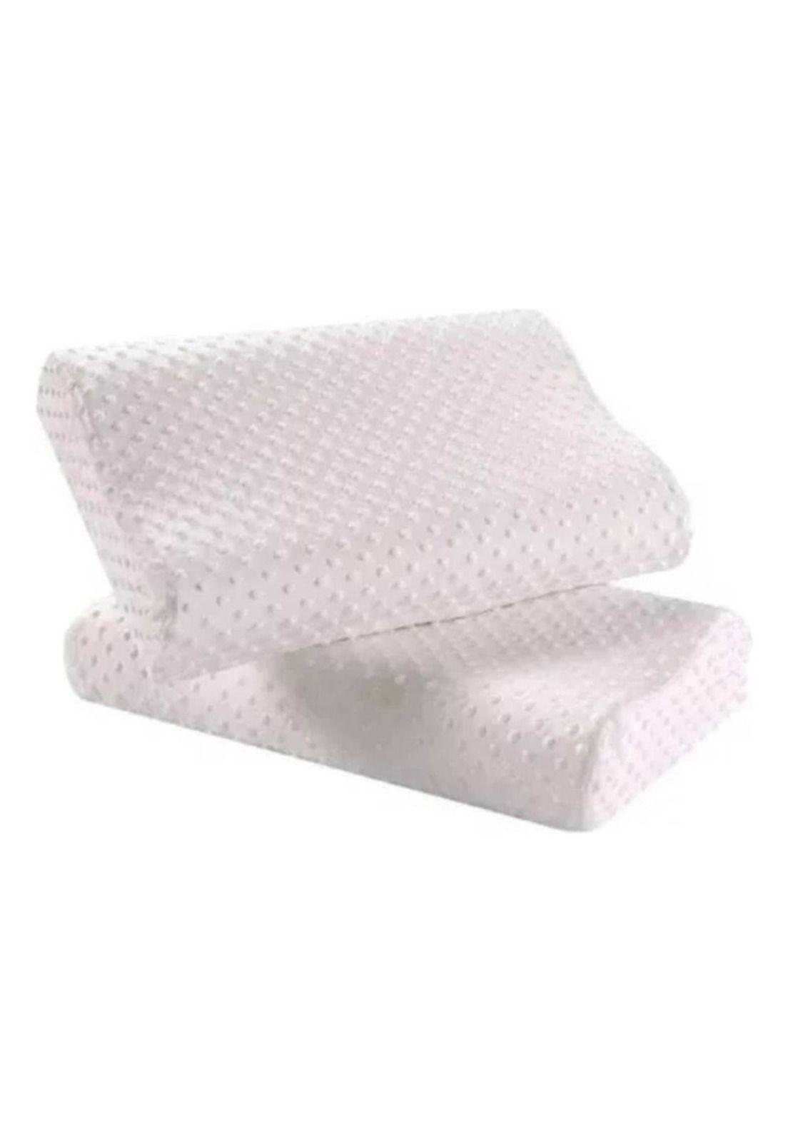 Pack 2 Almohadas Terapéutica Viscoelástica Memory Foam 50 CM x 30 CM x 10 CM-0